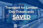 Day Travelcard Saved